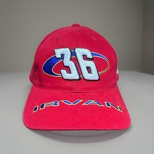 Vintage Ernie Irvan Skittles Cap Number 36 Hat 1990s NASCAR Racing Adjustable